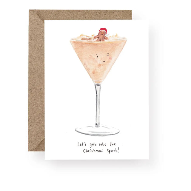 Gingerbread Martini Card