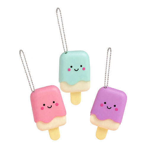 Ice Cream Fruity Lip Gloss Keyrings