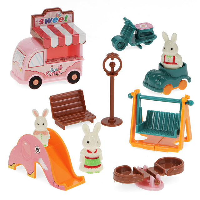 Little World Playset: Ice Cream Playground