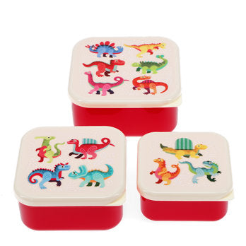Baby Dinos Set Of 3 Snack Boxes