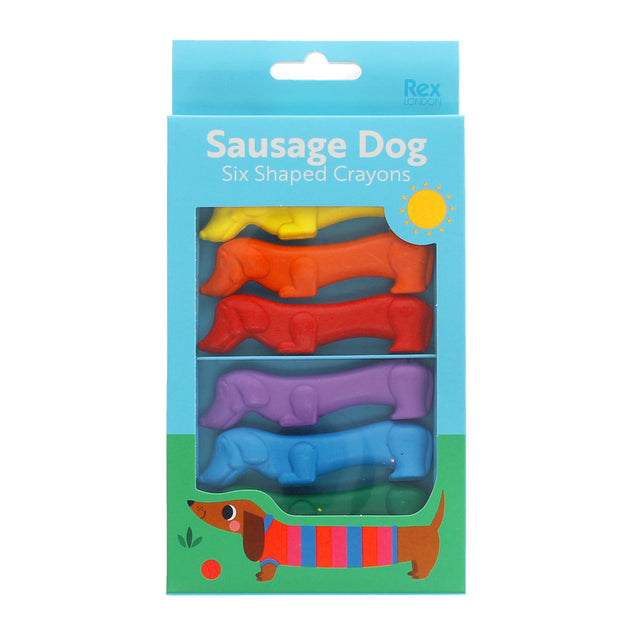 Dog Shaped Crayons