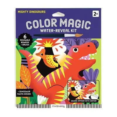 Mighty Dinosaurs Colour Magic Water Reveal Kit