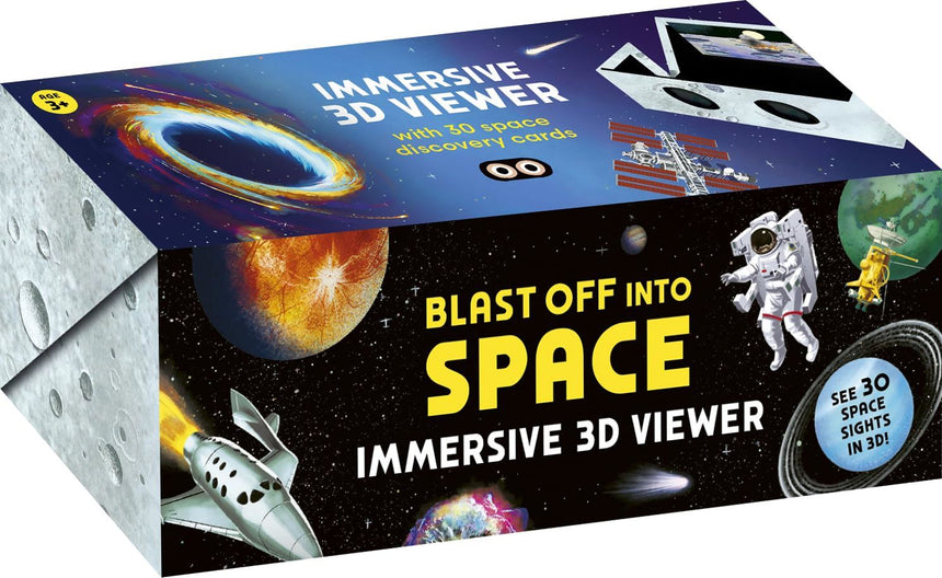 Immersive 3D Viewer: Blast Off Into Space