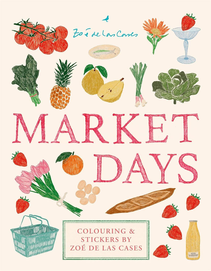 Market Days Colouring & Sticking