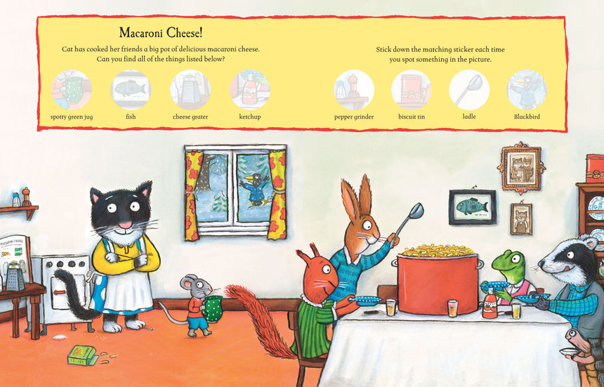 Tales From Acorn Wood: A Winter Sticker Book