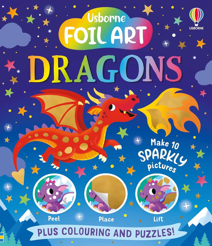 Usborne Foil Art: Dragons