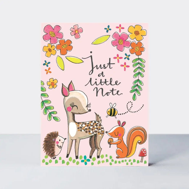 Just A Little Note Woodland Notecards
