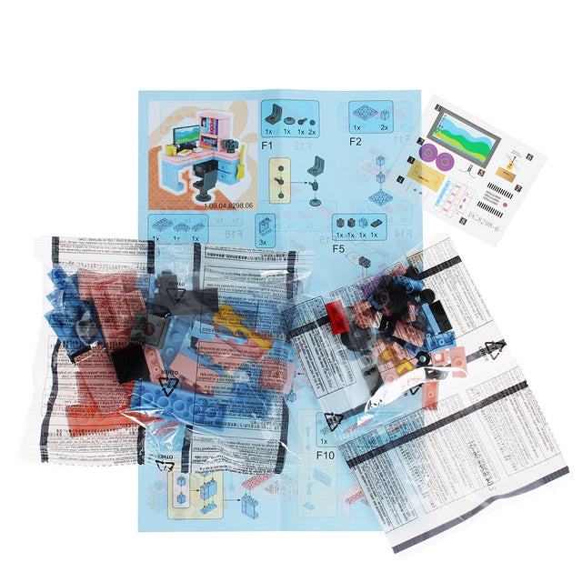Build Your Own Pocket Blocks Set: Office