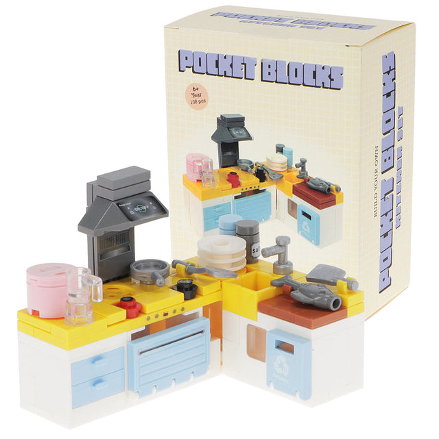 Build Your Own Pocket Blocks Set: Kitchen