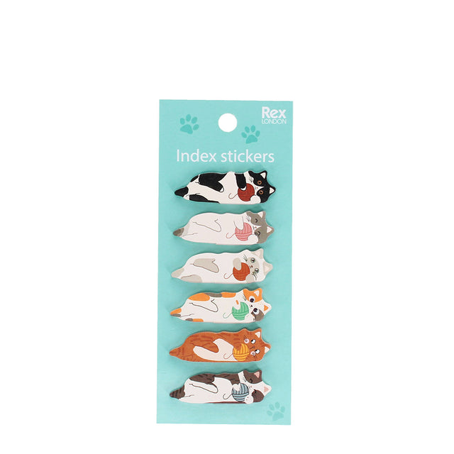 Index Stickers: Cats