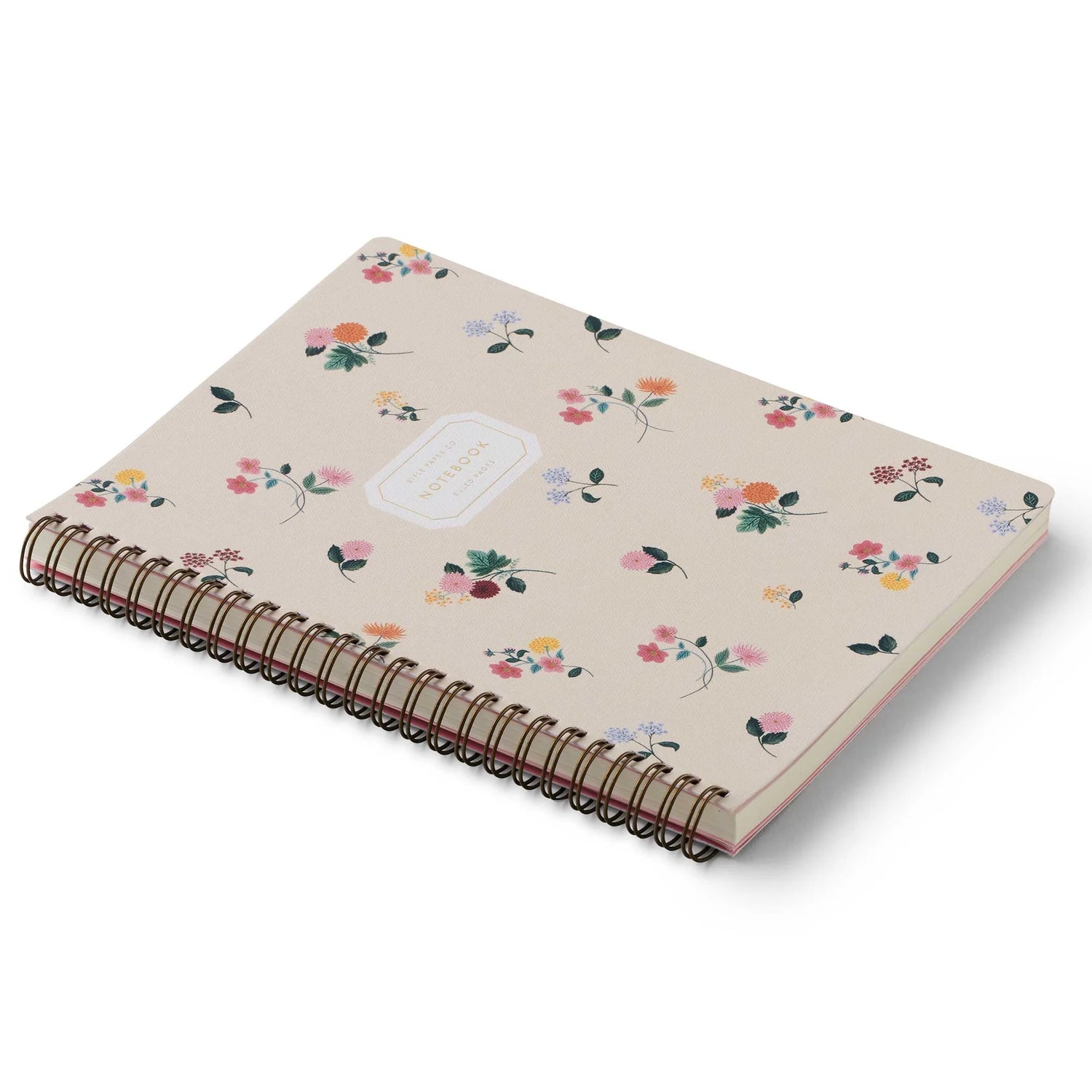 Ditsy Dahlia Spiral Notebook