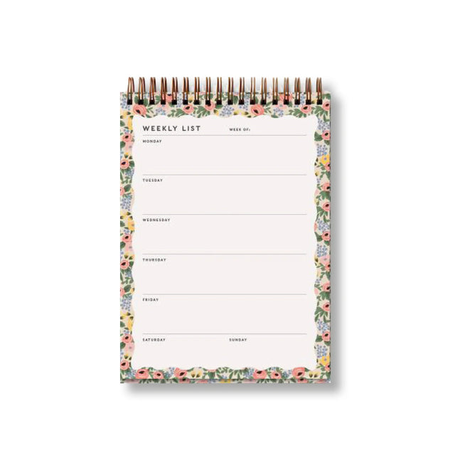 Rosa Weekly Desktop Planner