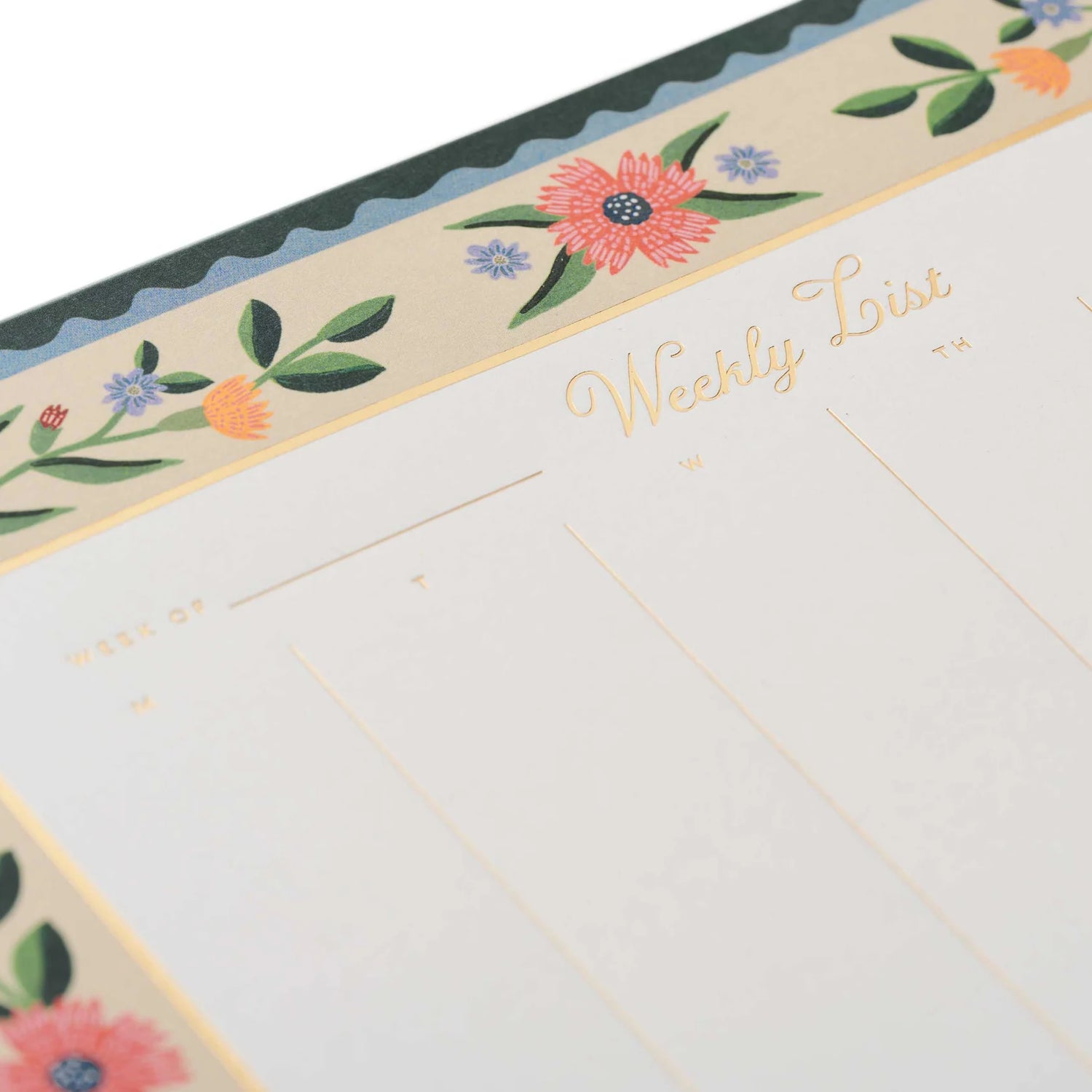 Aster Weekly Desk Pad