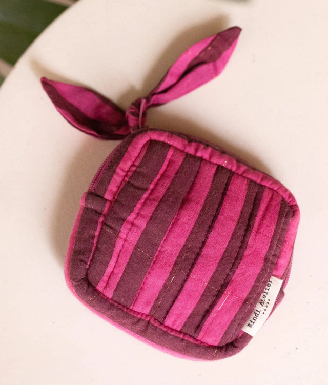 Quilted Jewellery Pouches