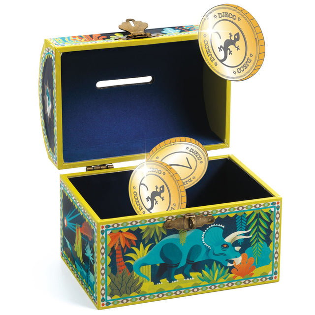 Dinosaur Money Box Chest