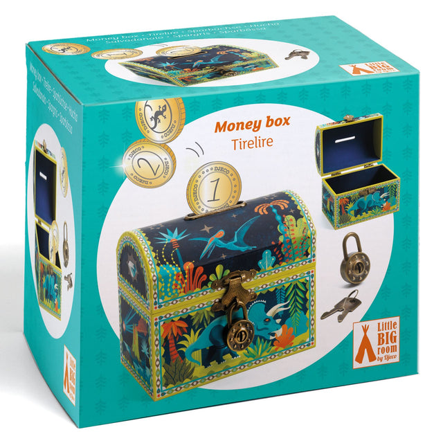 Dinosaur Money Box Chest