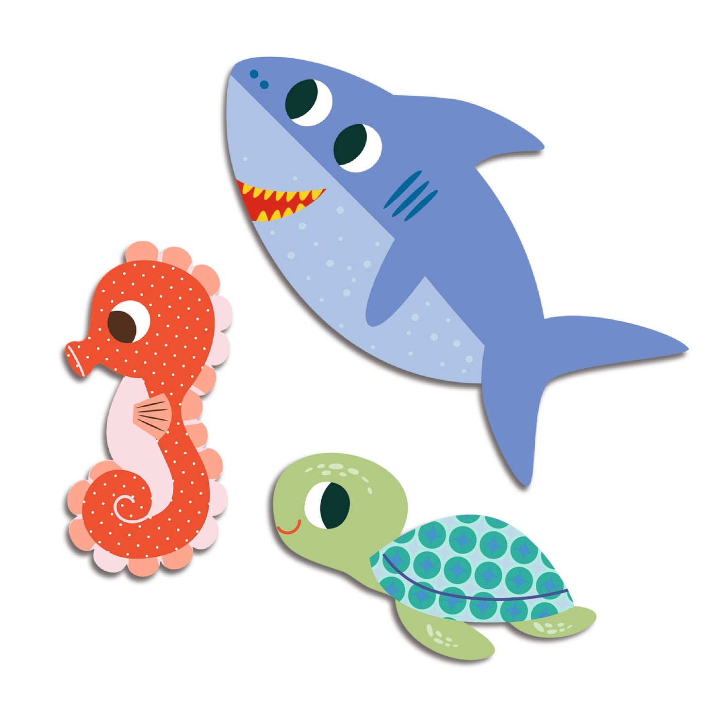 Sea Animal First Stickers