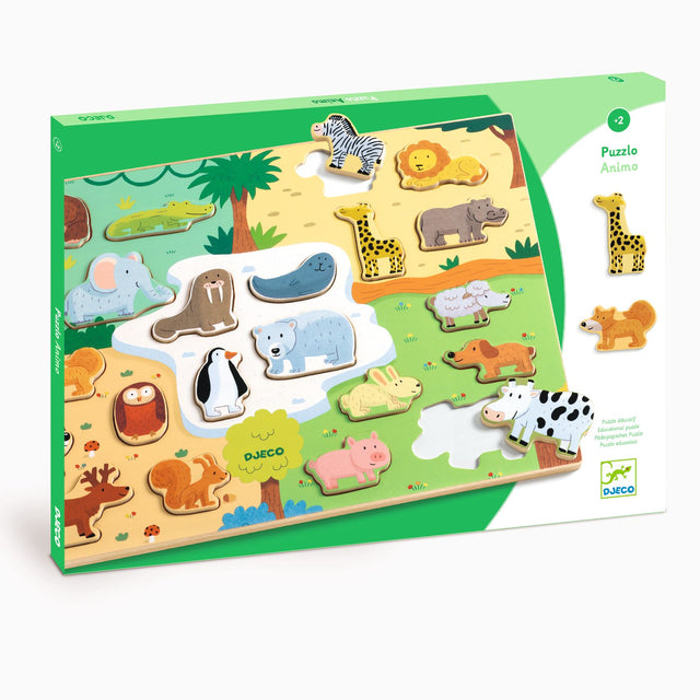 Animal Habitat Puzzle