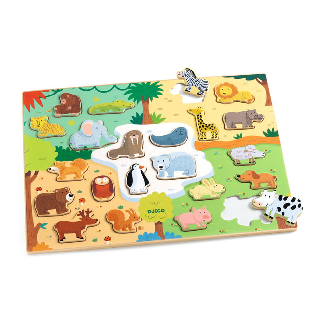 Animal Habitat Puzzle