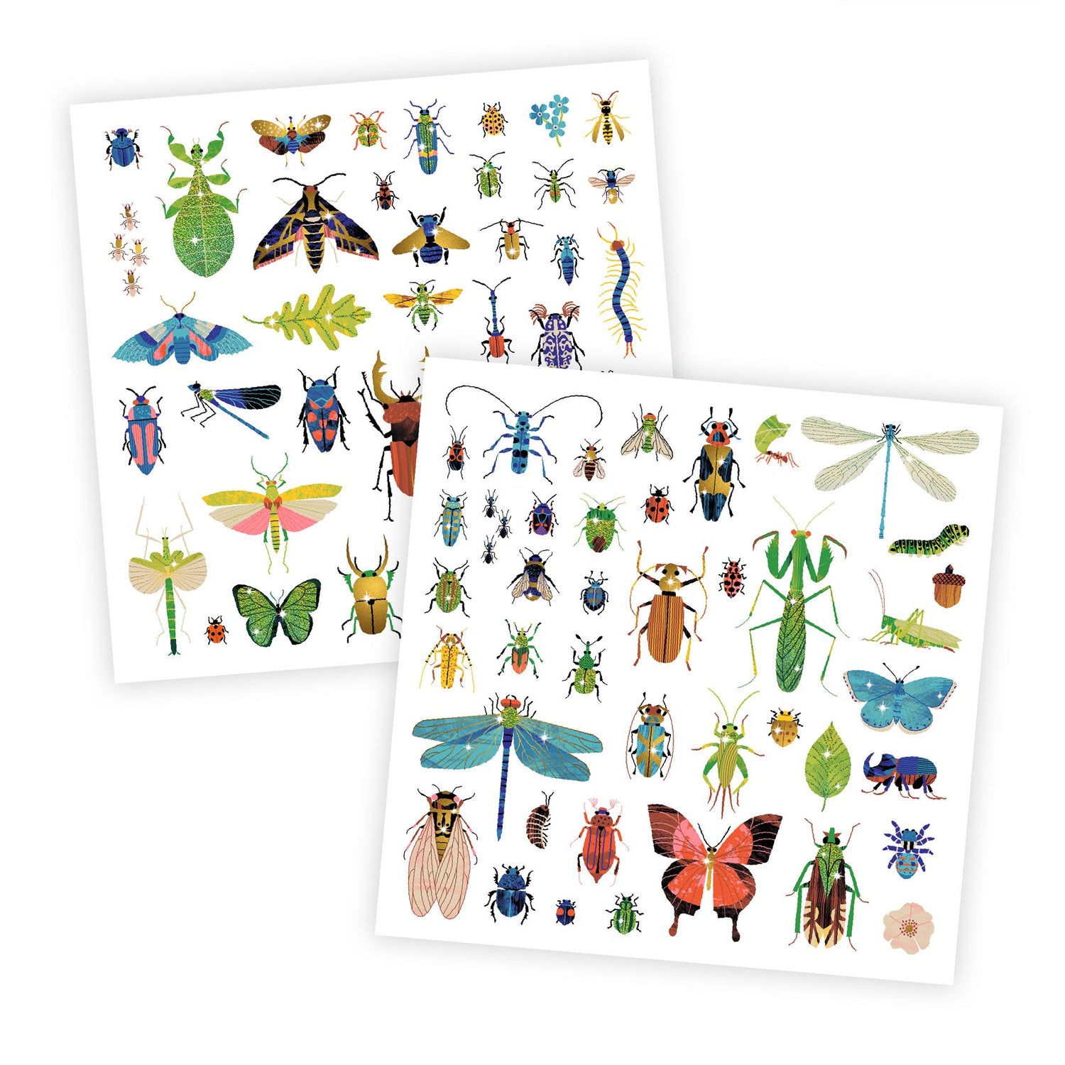 Bug Metallic Stickers