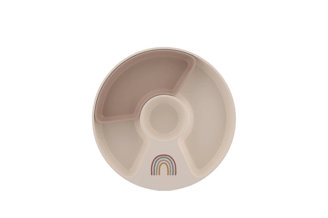Sunshine & Rainbow Divider Plate
