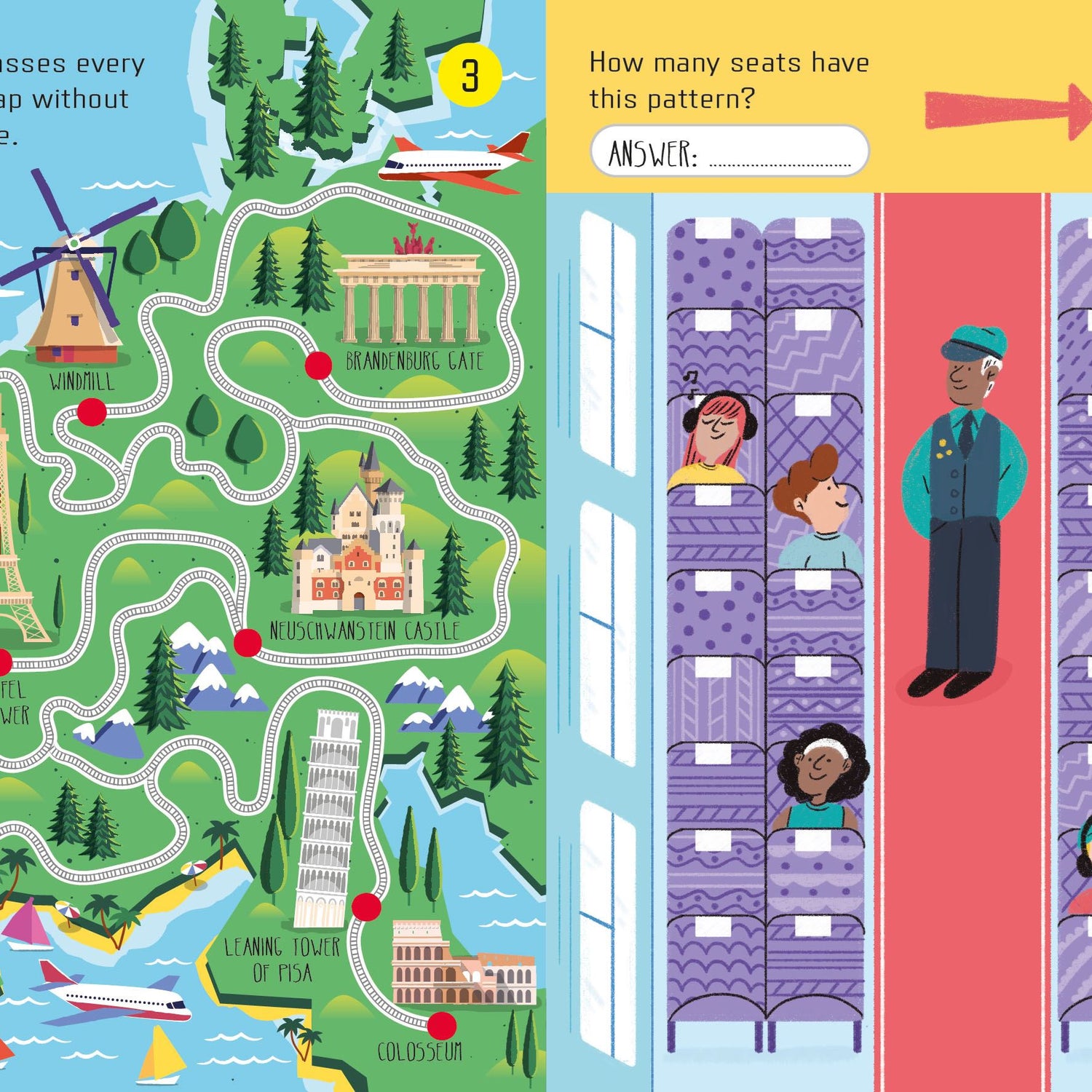 Usborne Minis: Things To Do On A Train