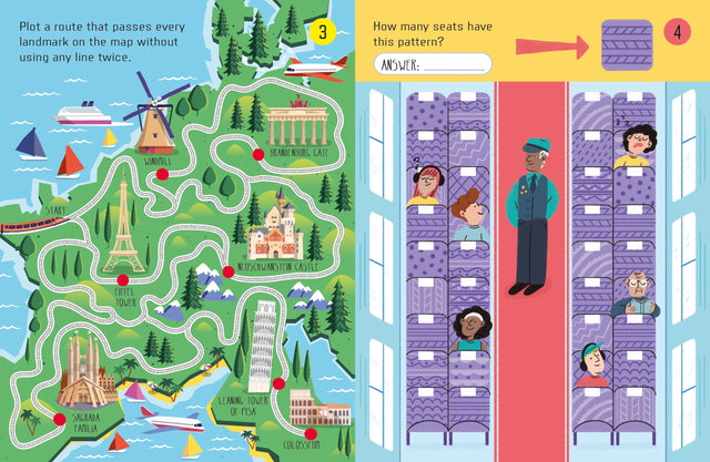 Usborne Minis: Things To Do On A Train