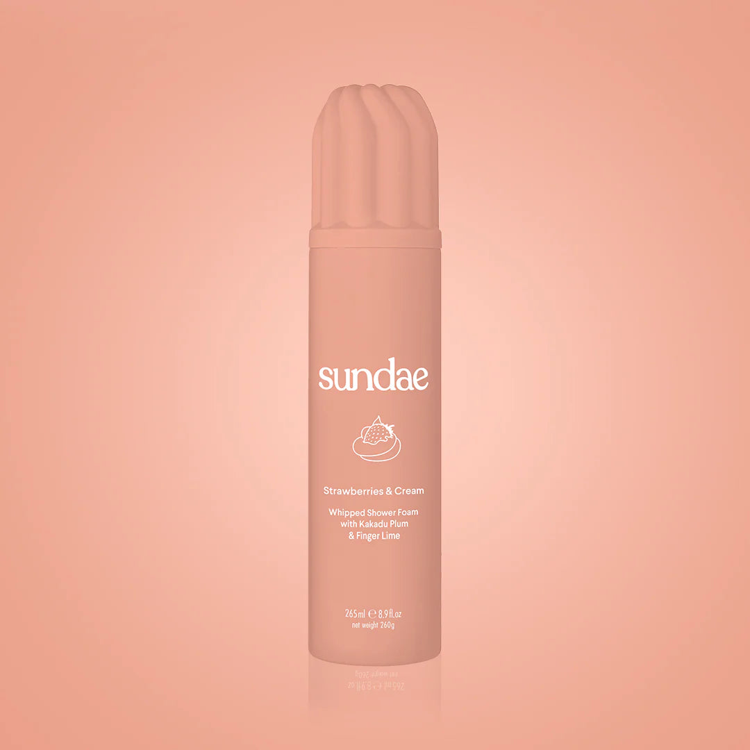 Strawberries & Cream Whipped Shower Foam