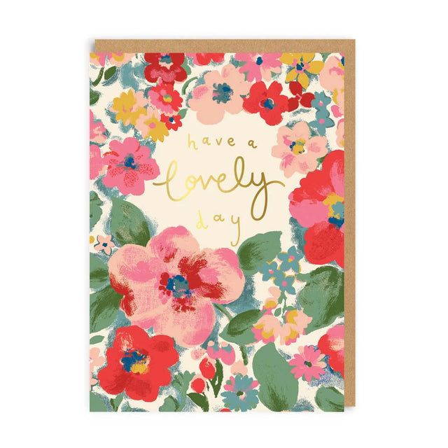 Lovely Day Floral Card