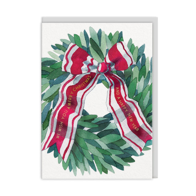 Christmas Wreath Card