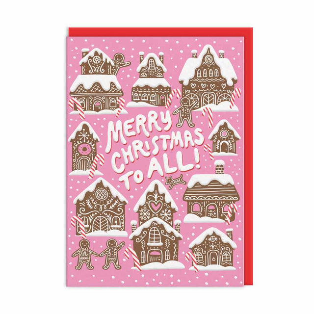 Ginger Bread Houses Card