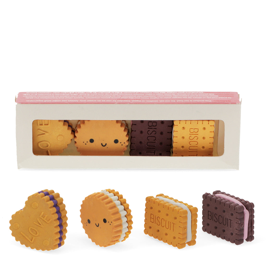 Biscuit Erasers