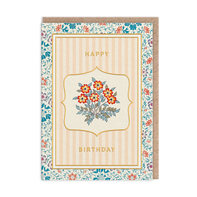 Garden Flower Birthday Card