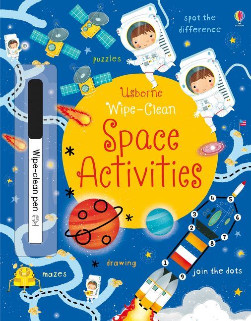 Wipe Clean: Space Activities Book