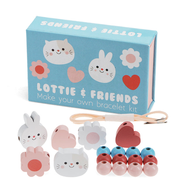 Lottie & Friends Wooden Bracelet Kit