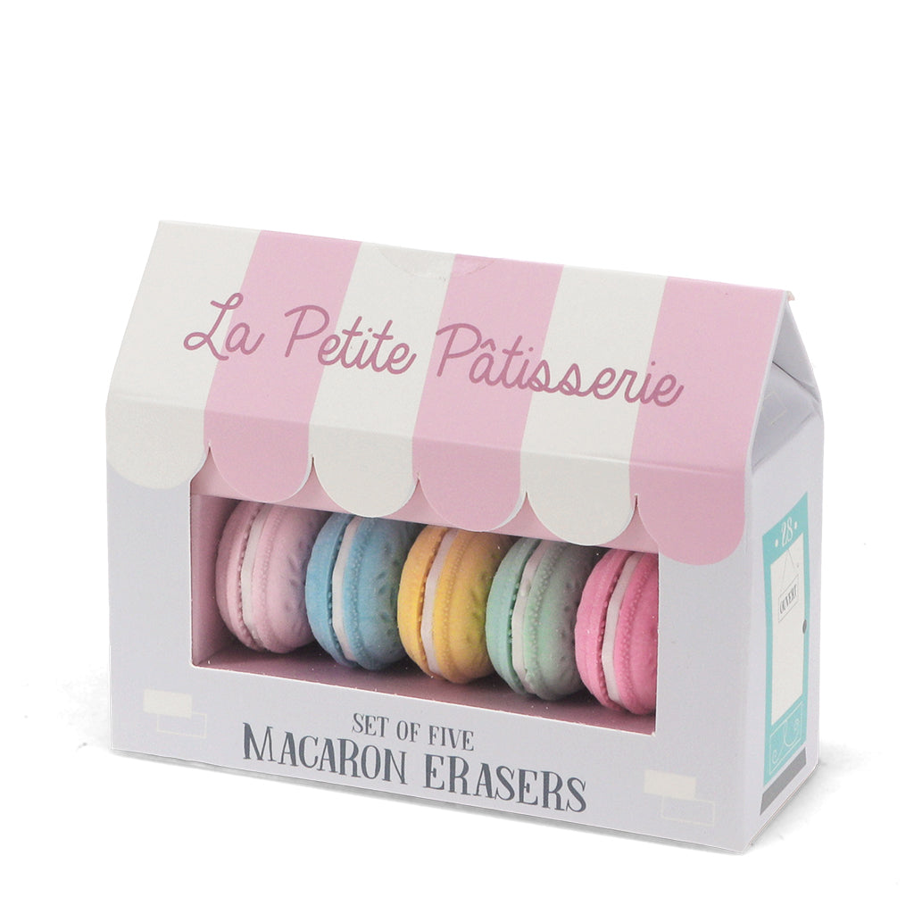 Macaron Erasers