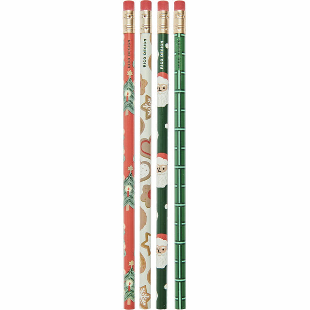 Christmas Market Pencil Set