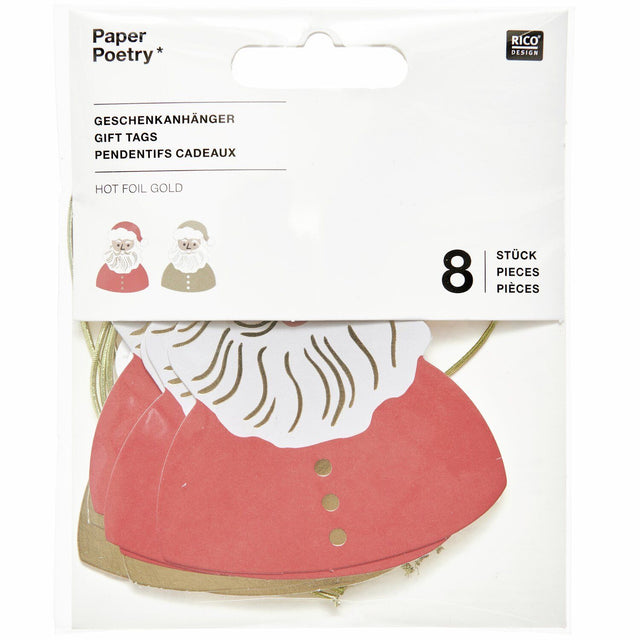 Santa Claus Gift Tags