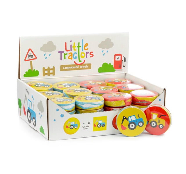 Little Tractor Compressed Travel Towel
