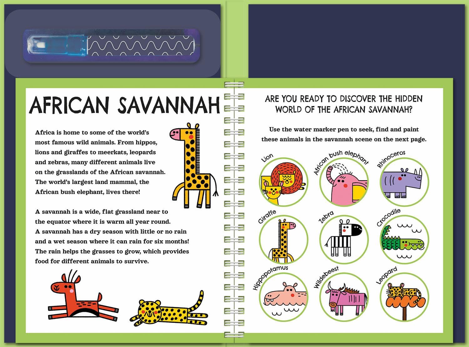 Wild Beasts Water Painting