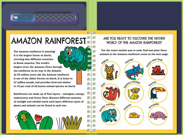 Wild Beasts Water Painting