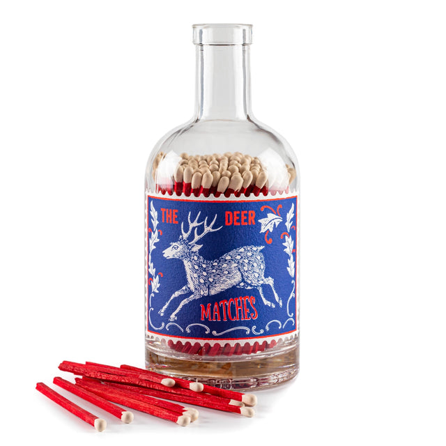 Stag Stamp Match Bottle