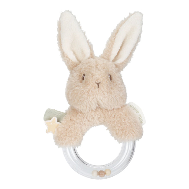 Bunny Natural Ring Rattle