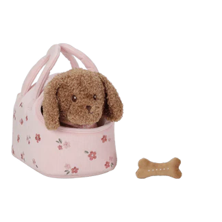 Jackie Plush Dog In Bag