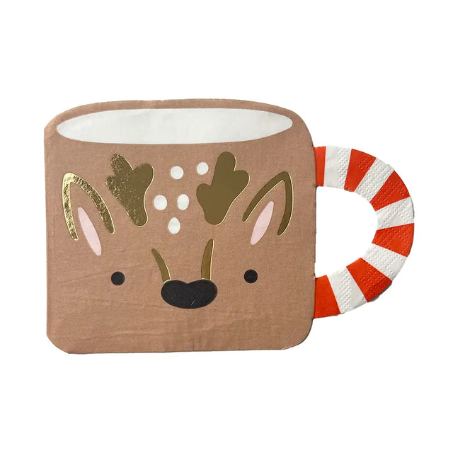 Reindeer Mug Napkins