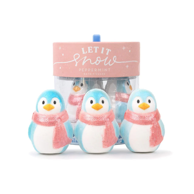 Let It Snow Penguin Bath Fizzer Set