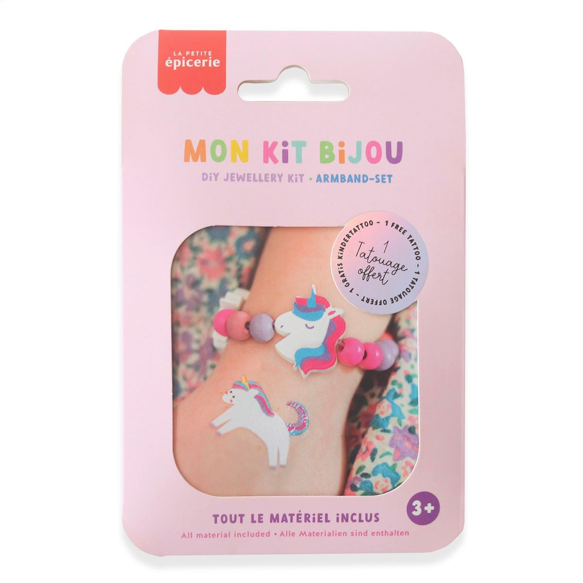 Unicorn Bracelet & Tattoo Kit