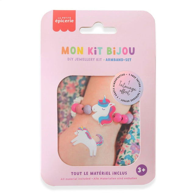 Unicorn Bracelet & Tattoo Kit