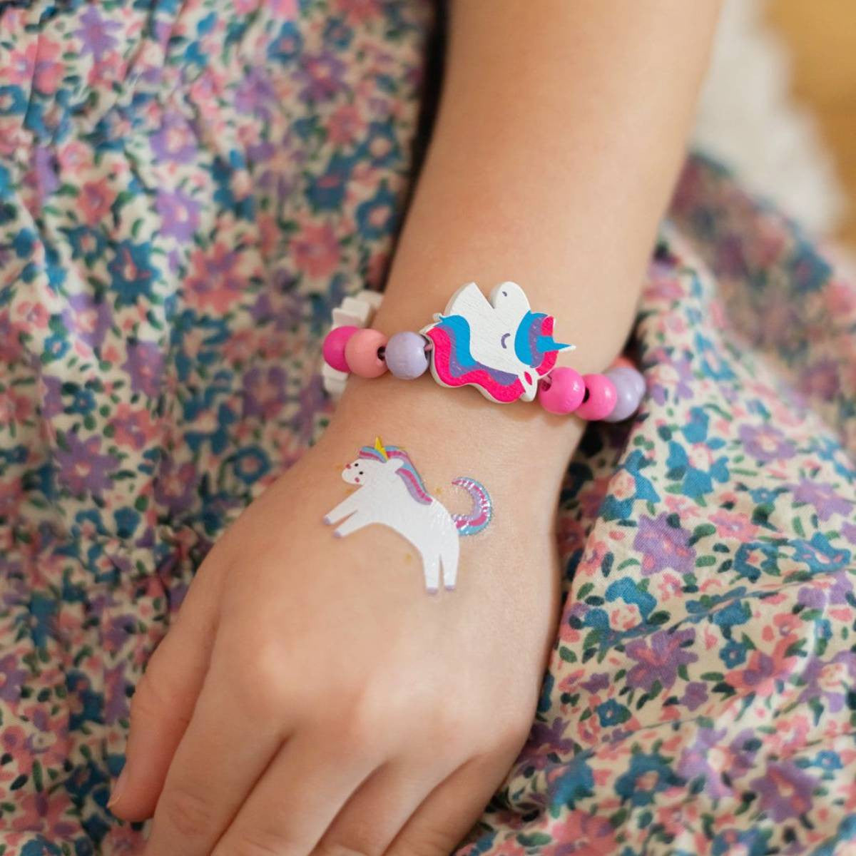Unicorn Bracelet & Tattoo Kit