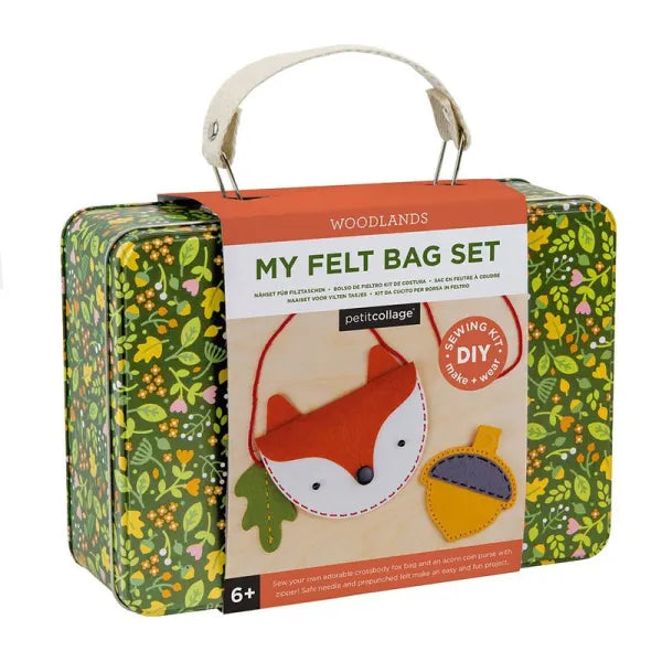 Wood land Fox Felt Bag Kit